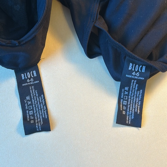 EUC 2 Bloch, Black Child 4-6 - Picture 5 of 5